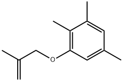 Benzene, 1,2,5-trimethyl-3-[(2-methyl-2-propen-1-yl)oxy]- Structure