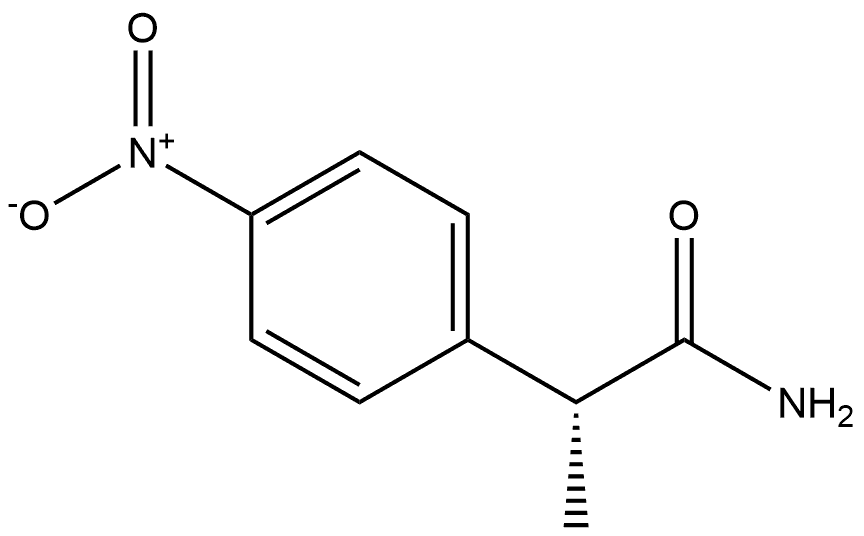 Benzeneacetamide, α-methyl-4-nitro-, (αR)-