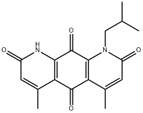 ISOBUTYL-DEOXYNYBOQUINONE, 1430798-22-3, 结构式