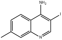 4-Amino-3-iodo-7-methylquinoline 结构式