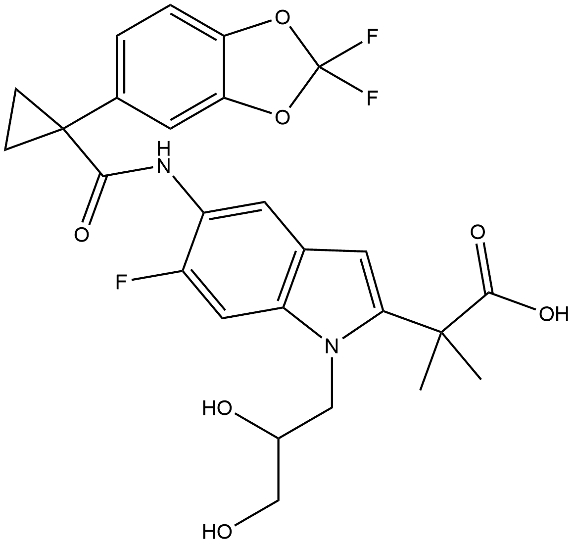 替扎卡托杂质4 结构式