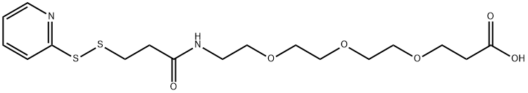 SPDP-PEG3-COOH Structure