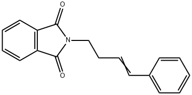 1H-Isoindole-1,3(2H)-dione, 2-(4-phenyl-3-buten-1-yl)- Struktur
