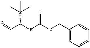 Carbamic acid, N-[(1S)-1-formyl-2,2-dimethylpropyl]-, phenylmethyl ester Structure