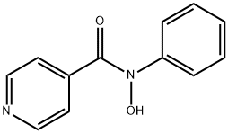 4-Pyridinecarboxamide, N-hydroxy-N-phenyl- Structure