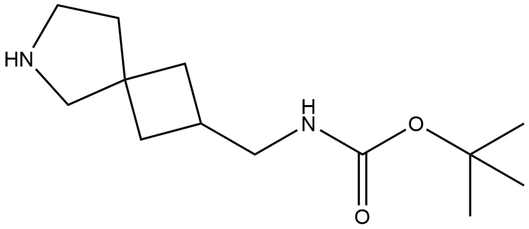 N-BOC-1-(6-氮杂螺[3.4]辛烷-2-基)甲胺,1440961-08-9,结构式