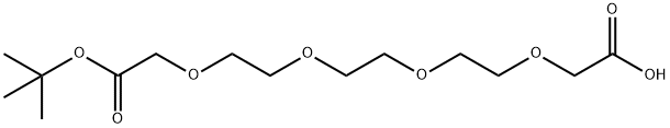 t-butyl acetate-PEG3-CH2COOH Structure