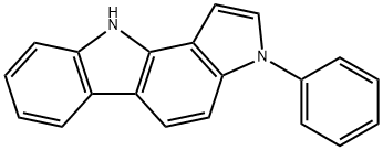 3-Pheny1-3,10-dihydro-pyrrolo[3,2-a]carbazole Structure
