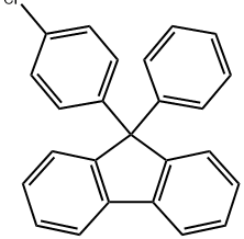 9H-Fluorene, 9-(4-chlorophenyl)-9-phenyl- Structure