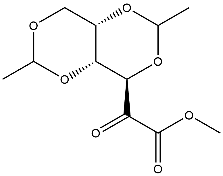 L-lyxo-2-Hexulosonic acid, 3,5:4,6-di-O-ethylidene-, methyl ester (9CI)