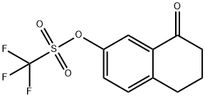 Methanesulfonic acid, 1,1,1-trifluoro-, 5,6,7,8-tetrahydro-8-oxo-2-naphthalenyl ester