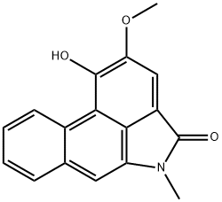 1-Hydroxy-2-methoxy-5-methyldibenz[cd,f]indol-4(5H)-one Structure