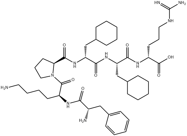活性多肽C5A RECEPTOR AGONIS, 144555-06-6, 结构式