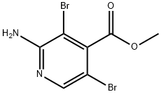 4-Pyridinecarboxylic acid, 2-amino-3,5-dibromo-, methyl ester