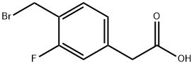 1446513-31-0 Benzeneacetic acid, 4-(bromomethyl)-3-fluoro-