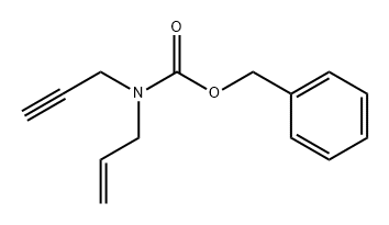 Carbamic acid, N-2-propen-1-yl-N-2-propyn-1-yl-, phenylmethyl ester,144734-57-6,结构式