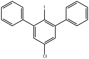 1,1':3',1''-Terphenyl, 5'-chloro-2'-iodo- Struktur