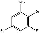 2,5-二溴-3-氟苯胺,1449688-57-6,结构式