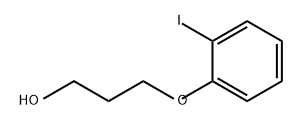 1-Propanol, 3-(2-iodophenoxy)- Structure