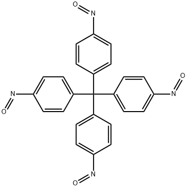 Benzene, 1,1',1'',1'''-methanetetrayltetrakis[4-nitroso- Structure