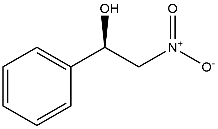 Benzenemethanol, α-(nitromethyl)-, (αR)- Struktur
