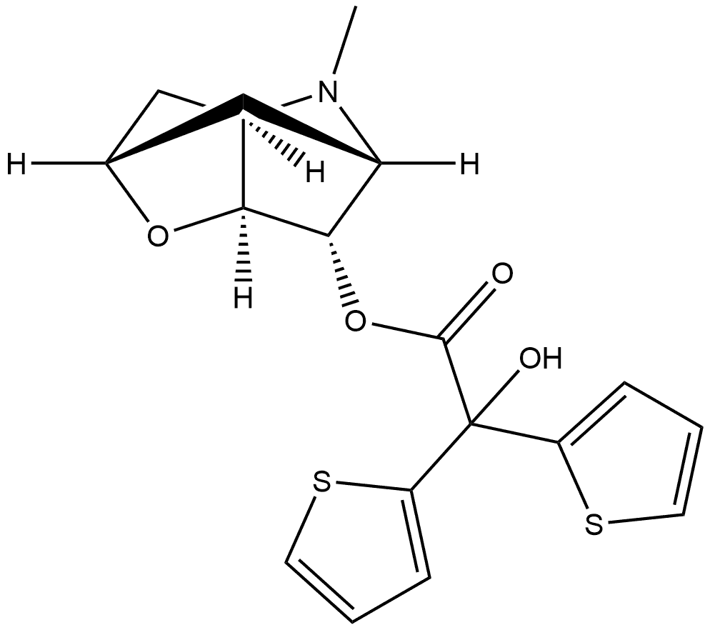 Tiotropium bromide Impurity 13 Structure