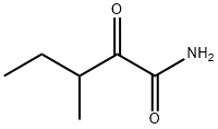 3-甲基-2-氧代戊酰胺,1460-33-9,结构式