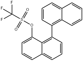 Methanesulfonic acid, 1,1,1-trifluoro-, [1,1'-binaphthalen]-8-yl ester