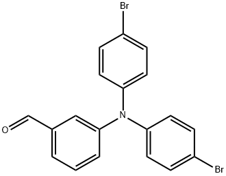 3-(双(4-溴苯基)氨基)苯甲醛, 1469780-16-2, 结构式