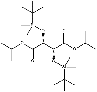 diisopropyl (2R,3R)-2,3-bis((tert-butyldimethylsilyl)oxy)succinate,147488-89-9,结构式