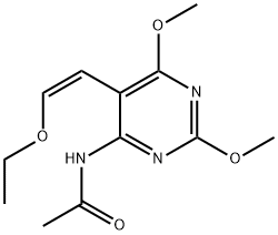 Acetamide, N-[5-[(1Z)-2-ethoxyethenyl]-2,6-dimethoxy-4-pyrimidinyl]-