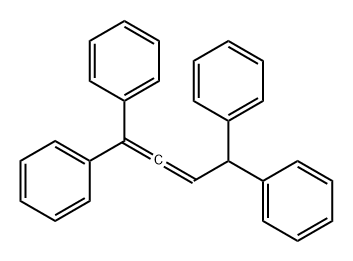 Benzene, 1,1',1'',1'''-(1,2-butadiene-1,4-diylidene)tetrakis-