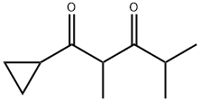 1-环丙基-2,4-二甲基戊烷-1,3-二酮,1484760-29-3,结构式