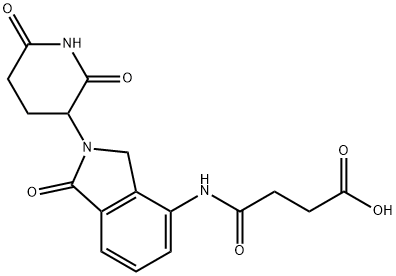 来那度胺-酰基-丙酸, 1488107-60-3, 结构式