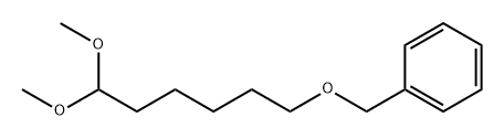 Benzene, [[(6,6-dimethoxyhexyl)oxy]methyl]- Struktur