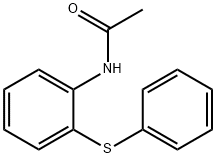 Acetamide, N-[2-(phenylthio)phenyl]- Structure