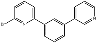 2-溴-6-(3-(吡啶-3-基)苯基)吡啶, 1492917-86-8, 结构式