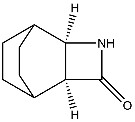 3-azatricyclo[4.2.2.02]decan-4-one Struktur