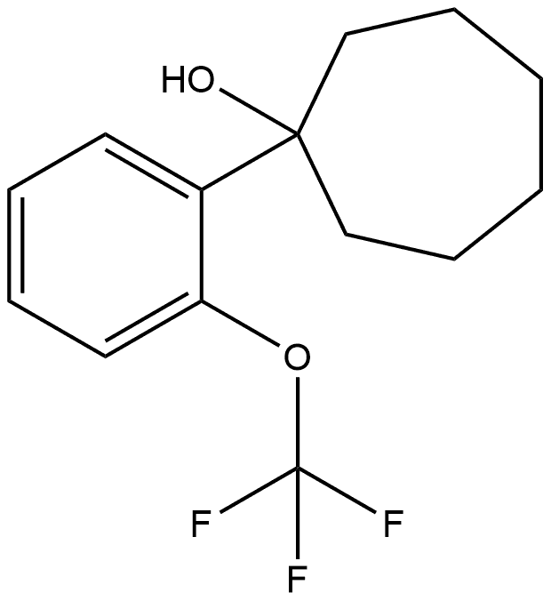 1-[2-三氟甲基苯氧基]环庚醇, 1494161-66-8, 结构式