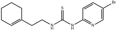 Thiourea, N-(5-bromo-2-pyridinyl)-N'-[2-(1-cyclohexen-1-yl)ethyl]-|化合物 HI-346