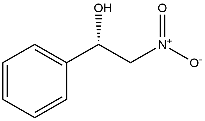 Benzenemethanol, α-(nitromethyl)-, (αS)- Structure