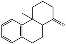 1(2H)-Phenanthrenone, 3,4,4a,9,10,10a-hexahydro-4a-methyl- Struktur