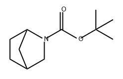 2-Azabicyclo[2.2.1]heptane-2-carboxylic acid, 1,1-dimethylethyl ester Structure