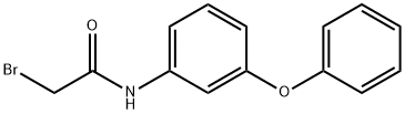 Acetamide, 2-bromo-N-(3-phenoxyphenyl)- Structure