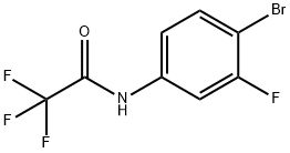 N-(4-bromo-3-fluorophenyl)-2,2,2-trifluoroacetamide Structure