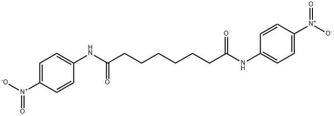 Octanediamide, N1,N8-bis(4-nitrophenyl)- Structure