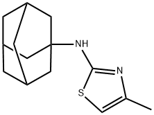 2-Thiazolamine, 4-methyl-N-tricyclo[3.3.1.13,7]dec-1-yl-|化合物 T24261