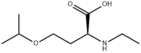 O-isopropyl-N-methyl-L-homoserine 结构式