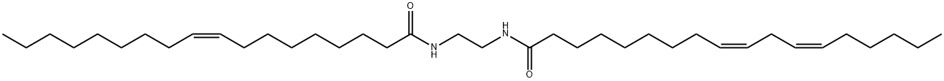 Linoleamide, N-(2-oleamidoethyl)- (8CI) Struktur