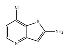 Thieno[3,2-b]pyridin-2-amine, 7-chloro- Structure
